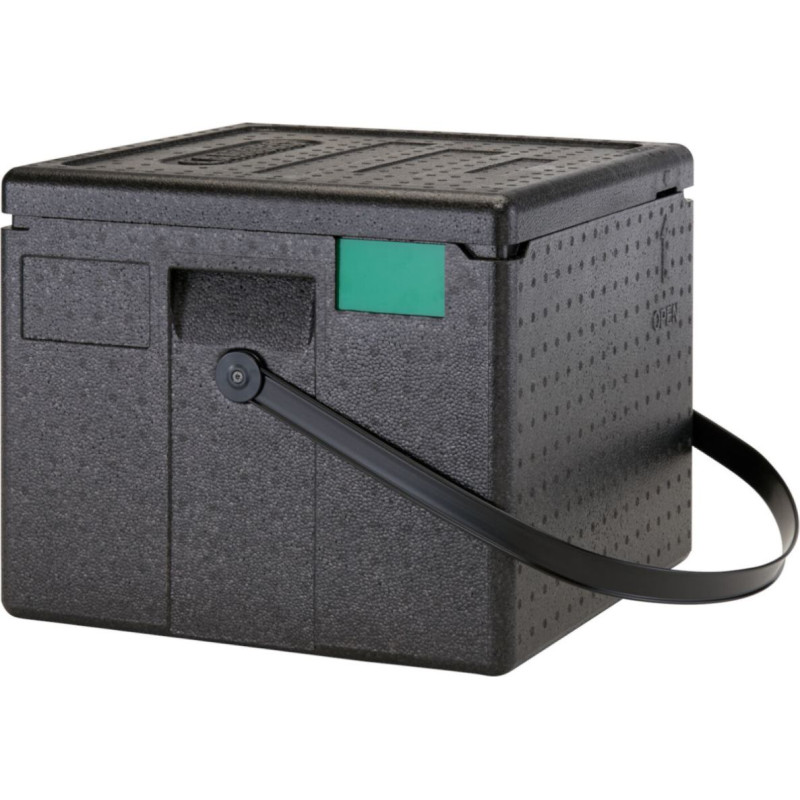 Cambro Šilumos izoliacijos konteineris 6 picų dėžutėms, iš viršaus su rankena CAM GOBOX 410 x 410 x 339 mm