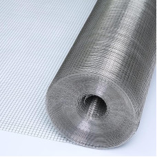 BBGS Wire Mesh Roll, Galvanised 6 mm Square Mesh Wire Fence 0.6 mm Thick Mesh Fencing, for Chicken Rabbit Aviary Pet Wire Fence (Colour: Mesh Wire Diameter 0.8 mm, Size: Pack of 3)