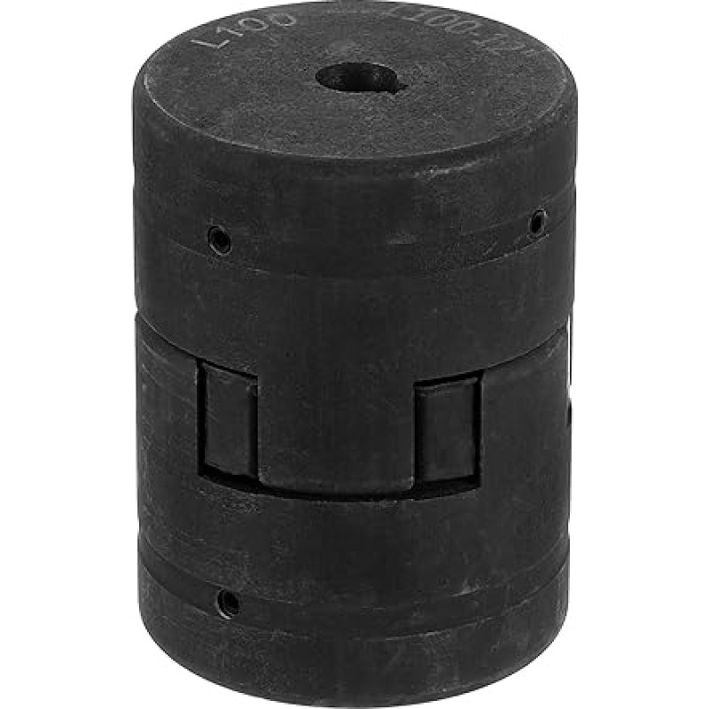 QUARKZMAN 12 mm-12 mm L100 lankstus 3 dalių L formos žiaunų sankabų rinkinys ir Buna-N NBR gumos voratinklis, skirtas hibridiniams medienos skaldymo įrenginiams