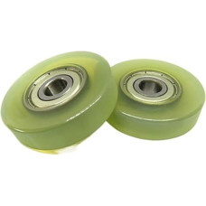 FPJQOBJC 1 vnt. PU62840-10 Poliuretano kugelinis skriemulys 8x40x10mm PU Gummi Beschichtet Lager Pulley 40mm(PU62640-10 6x40x10)