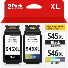 Inkwood 545XL 546XL daugiapakopė rašalo kasetė, skirta pakeisti 