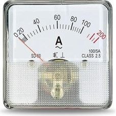 SD60 Überlast Ac Amperemeter 50/100A/200A/300/5A Zeiger 2x Cache Dh60 Cz60 1Pcs(AC 15-5A 30A)