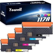 117A Toner Compatible with HP 117A Toner for Toner HP Color Laser MFP 179fwg MFP 178nwg 150nw 179fnw 178nw 179 178 Laser 150a 150w, Pack of 4