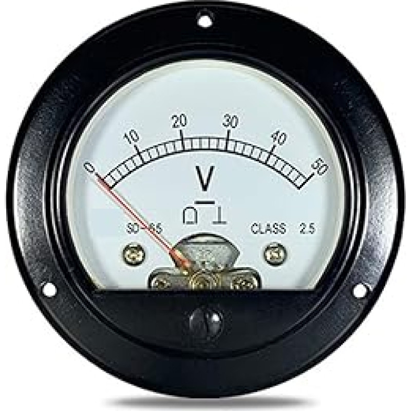 SD-65 nuolatinės srovės voltmetras Dc5V 10V 15V 20V 30V 50V 150V Dh65 1 Stücke(DC150V)