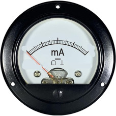 SHMKBDPF SD65 DC mA Amperemeter Schwarz 65mm Öffnung(DC 100mA)