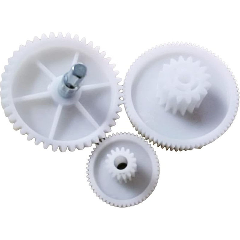 MONOJLY 3 mėsmalės plastikinių pavarų pakuotė Dešrų užpildymo atsarginės dalys