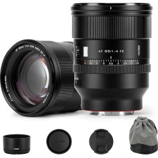 VILTROX 85 mm F1.4 Pro FE Autofocus Lens for Sony E-Mount Camera Lenses HyperVCM Full Format Telephoto Lens with Large Aperture Compatible with Sony A7IV A7C A9III A1 A7SIII A7RII A7III A7RIII A9