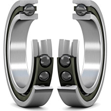 VDOQTLJT 1 Paar H7009C HQ1 P4A 45x75x16 SI3N4 Keramik Ball ABEC-7 Schrägkugellager Spindel Lager