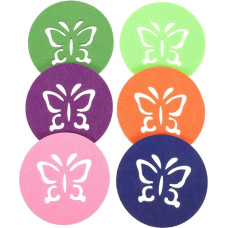 TOYANDONA Filz Tischset Hitzebeständig und rutschfest Dekorative Filzmatte als Platzset für Restaurant Familienfeiern Buffet und Hotels Schlichte Praktische Tischunterlage mit Wärmeschutz