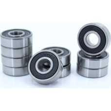 607RS Lager Gummiversiegeltes Miniatur-Mini-Kugellager 607 RS Chromstahllager 7 * 19 * 6 mm (50 vnt.)