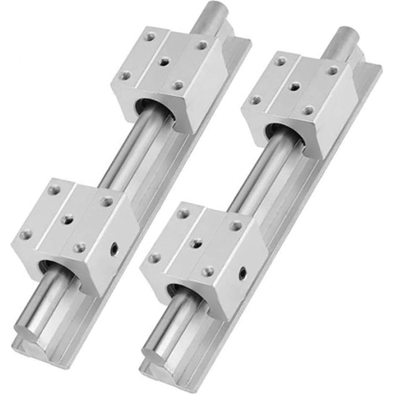 VDOQTLJT Profesionalūs 20 mm linijiniai kreipikliai SBR16/SBR12/SBR20/SBR25 SBR16UU/SBR12UU/SBR20UU/SBR25UU Linearlagerblöcke(Sbr20,1500mm)