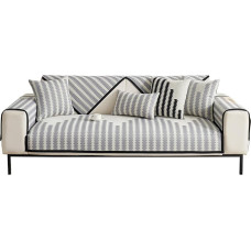 GUOYUYU sofos dangtis 120 x 240 cm sofos sėdynės pagalvėlės dangtis sofos dangtis neslystantis sofos dangtis apsauginis dangtis sofos sofos namų apdaila pilka