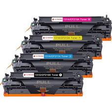 Clywenss 131X CF210X toneris suderinamas su HP 131X 131A tonerio kasete, skirta Laserjet Pro 200 Color M251n M251nw MFP M276n M276n M276nw, 128A M1415fn CM1415fnw CP1525n CP1525n CP1525nw, 125A CP1515 15N 15N CM312nfi