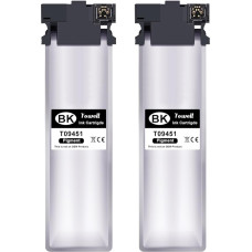 Yowell T9451 Black Printer Cartridges Compatible with Epson T9451 EP64534 for Epson Workforce Pro WF-C5710DWF WF-C5790DWF WF-C5210DW WF-C5290DW WF-C5710 WF-C5790 WF-C5210 (2 Black)