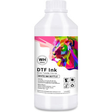 Yongairuink DTF rašalas Premium Pigmentinis rašalas PET plėvelėms Terminio perkėlimo rašalas, skirtas visiems DTF spausdintuvams su spausdinimo galvutėmis, pvz., DX5 DX7 5113 XP600 I3200 ir kt. (1 baltas)