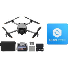 DJI Mini 5 Pro Fly More Combo su DJI RC 2 ir 1 metų priežiūra (automatiškai aktyvuota), C0 sertifikuotas, 4K dronas pradedantiesiems, dronas su kamera, 1 colio CMOS, kliūčių aptikimas, 225° gimbalas