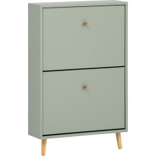 Schildmeyer Bjarne 158672 Batų spinta 59,8 x 19,5 x 92,2 cm Pistachio Space Saving Low Depth