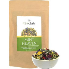 Basic Herbal Tea Loose 500 g, Herbal Tea Mix with Nettle Lemongrass Mint, Base Tea Wellness Tea, TeaClub Herbal Tea Mint Heaven