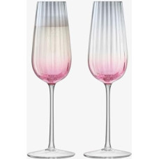 LSA Dusk Glass Vases, Pink, 250 ml, 2