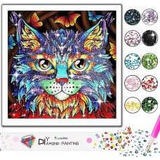 Amatai Mergaitės 8 9 10 11 12 13 metų, Deimantinis tapyba Vaikai Tapyba pagal skaičius Suaugusieji Amatų rinkinys Mergaitės dovanos 7-11 metų Paaugliai Dovanų idėjos Gimtadienio dovanos mergaitėms 10-12 metų