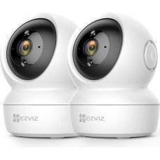 EZVIZ 1080P WLAN IP kamera, pasukama vidaus stebėjimo kamera su dvipusiu garsu, judesio sekimu, IR naktinio matymo funkcija, skirta naminiams gyvūnėliams, kūdikių monitorius, suderinama su 