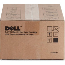 Dell High Capacity Magenta Toner Cartridge (Yield 8,000 Pages) for Dell 3110cn Colour Laser Printers