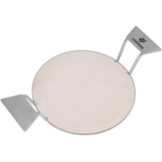 LANDMANN Akmuo picai, skirtas dujiniam griliui, kordieritas, maždaug 30,5 cm skersmens, modulinė sistema, nerūdijančio plieno rankenos, tinka dujiniam griliui, anglių griliui ir orkaitei, skirtas picai, tarte flambée ruošti