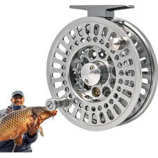 Fliegenrolle, Angelrollen, leichte Baitcaster-Rollen - Angelrolle aus Aluminiumlegierung für Wasser- und Salzwasser