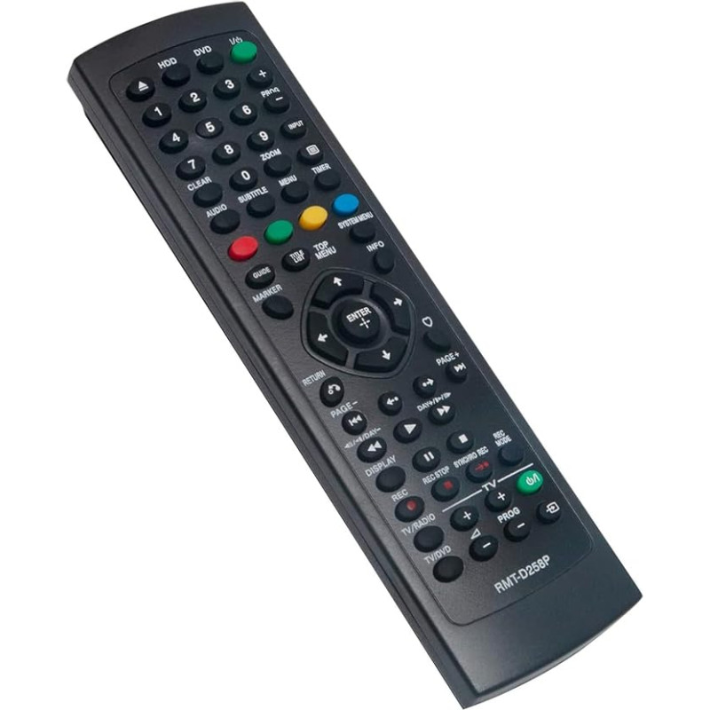 RMT-D258P Replacement Remote Control Fit for Sony DVD Recorder ReplacemRDR-DC100 RDR-DC105 RDR-DC200 RDR-DC205 RDR-DC90 RDR-DC100 RDR-DC200 RDR-DC500 RDR-DC105 RDR-DC200 5 RDR-DC305 RDR-DC505