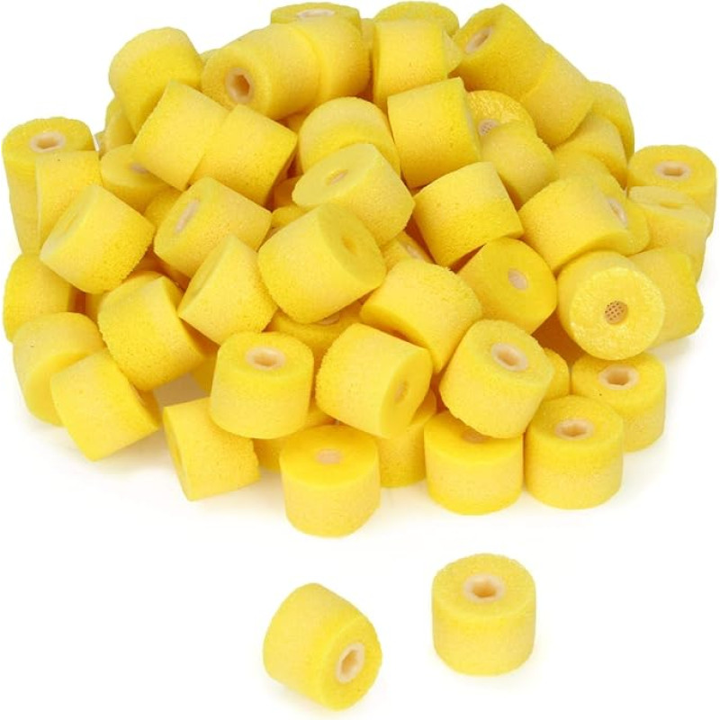 Shure Pack 100 Ear Cushions for SE / E Earphones (Except SE102 / E2C) Yellow