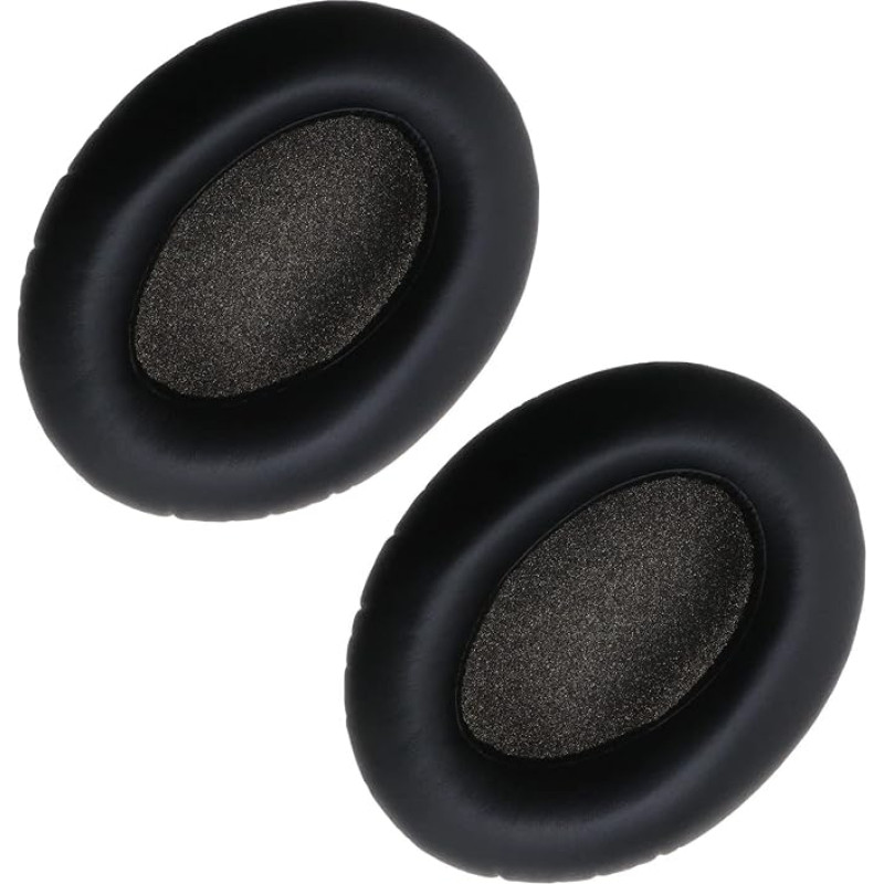 VGOL 1 Pair Ear Pads Protein Leather Ear Pads Replacement Parts Compatible with Sennheiser Game One/Game Nero/PC360/PC363D/PC373D Headsets Black