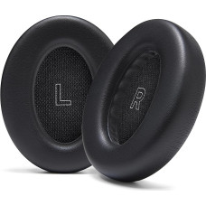 WC PadZ QC Ultra - Improved Ear Pads for Bose QuietComfort Ultra Made by Wicked Cushions | Improved Comfort and Thickness | Black