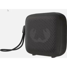 Fresh 'n Rebel Wireless Bluetooth Speaker IPX-5, up to 20 Hours Battery Life, Splashproof, Micro-SD Slot, Type-C, Can Also Be Used for PC and Multimedia, Built-in Microphone (Black)