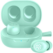 JLab JBuds Mini In-Ear Headphones Wireless Bluetooth, True Wireless Headphones, 20+ Hours Headphones, Wireless Earbuds, Earbuds with Microphone, Charging Box, Dual Connect, EQ3 Sound, Mint Green