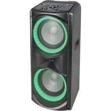 Xtreme videogames BT Giant 33179 Wireless Speaker Monitor with LED Lights Microphone and Remote Control - Black