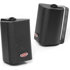 Boss Audio Systems MR4.3B Lautsprecher für MP3 und iPod, Schwarz