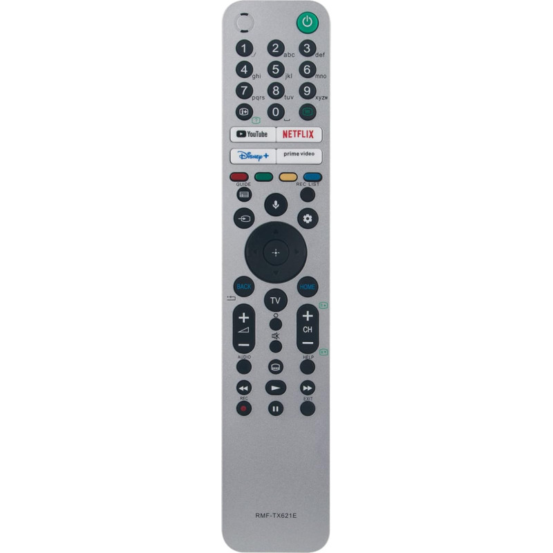 VINABTY RMF-TX621E Replacement Voice Remote Control for Sony 4K 8K Bravia TV A80J A84J A90J W800 X75 X75A X80AJ X80J X81J X85J X86J X89J X90J X91J X92 X94J X95ZJ 9J Z9J