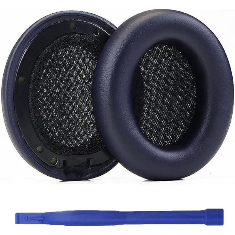 Aiivioll Studio Pro Ear Pads Cushion Replacement for Beats Studio Pro Wireless On-Ear Headphones, Ear Pads with Soft Protein Leather, Noise Isolating, Memory Foam (Navy)