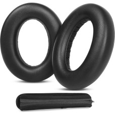 HTINDUSTRY Replacement Ear Pads/Headband Pads Compatible with Sennheiser Momentum 4 Wireless Headphones, Premium Ear Pads with Softer Protein Leather/Memory Foam