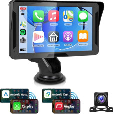 Wireless Carplay Android Car Radio Portable Car Radio 7 Inch Car Radio with Reversing Camera