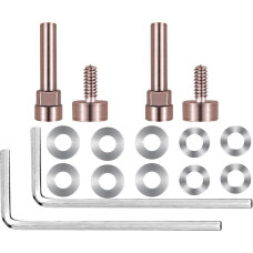 SOULWIT Metal Swivel Rivets Replacement Parts Kit for Bose QuietComfort 35/QC35/QC35 II/QC45/QuietComfort SE (QC SE)/New Quiet Comfort Wireless Headphones, Hinge Screws Accessories and Gaskets