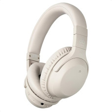 final UX2000 Bluetooth Headphones, Hybrid Noise Cancellation, Low Latency Gaming Mode, Maximum 60 Hours Music Playback, Multipoint, Designed in Japan (Cream White)