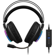 Gigabyte Technology AORUS H1 headphones and helmet Headphones USB Type A Black