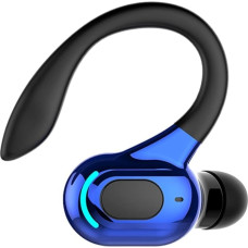 Hands-free Earbuds,Bluetooth Headset,Earphones with Mic Wireless Hanging Bluetooth Headset with Mic Over Ear Earbuds with Ear Hooks Sports Headphones Single Ear Fitness Headphones