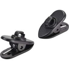 Sourcing Map Headphone Clips - Black (Pack of 2)