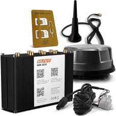 SELFSAT MWR 6550 5G Cat 20 WiFi 6 WLAN Router up to 3.4 Gbps with Panorama Antenna Black