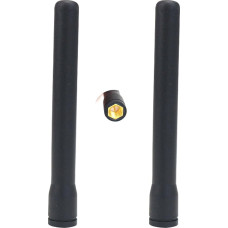 Fohevers Mini-WLAN-Antenne, 2,4G Antennen-SMA-Stecker, 3DBi, klein, omnidirektionale WLAN-Signalantenne für kabellosen Router, 2 Stück