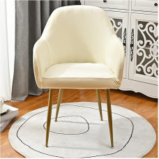 Mswborml Velvet Chair Cover with Armrest, Set of 4/2, Dining Room Chair Cover, Kitchen Armchair Cover, Stretch Armchair Cover, Universal Protective Cover for Dining Room Chairs, Dining Room Chair