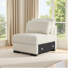 Vienvietė sofa iš velvetinio audinio, svetainės fotelis, padidinto dydžio skaitymo kėdė, sofa-lova, minkšta kėdė, televizoriaus kėdė, vienvietė sofa svetainei, miegamajam, biurui, smėlio spalvos