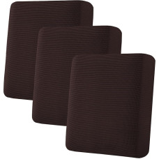 H.VERSAILTEX Super Stretch Cushion Covers Spandex Jacquard Small Check Pattern Super Soft Washable Single